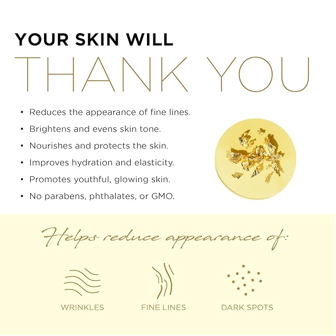 Azure Cosmetics 24K Gold Firming Face Mask- Anti Aging, Hydrating, Toning & Firming Facial Mask - Helps Reduce Wrinkles & Fine Lines with Hyaluronic Acid & Collagen - Made in Korea - Pack of 5