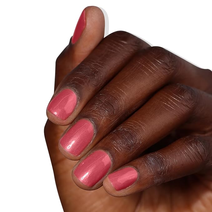 LONDONTOWN lakur Nail Polish - Chip-Resistant, Non-Toxic, Conditions & Hydrates Nails Glossy Flushed Red Chrome, Slopeside, .40 fl oz
