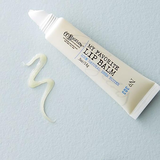 C.O. Bigelow My Favorite Lip Balm Tubes, Pack of 3 Bulk Lip Balm Tubes with Shea Butter & Jojoba Oil, 0.5 oz