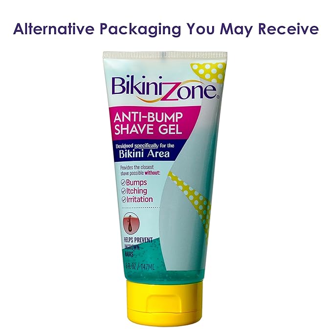 Bikini Zone Anti-Bump Shave Gel for Sensitive Areas, 5 Oz, 1 Pack