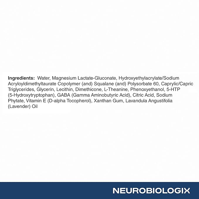 Calming Cream with GABA & L-Theanine – Fast-Absorbing for Relaxation & Mood Support – Soothing with Lavender Oil, 5-HTP & Magnesium – Non-Greasy, Easy to-Use Pump – 3.2oz Bottle
