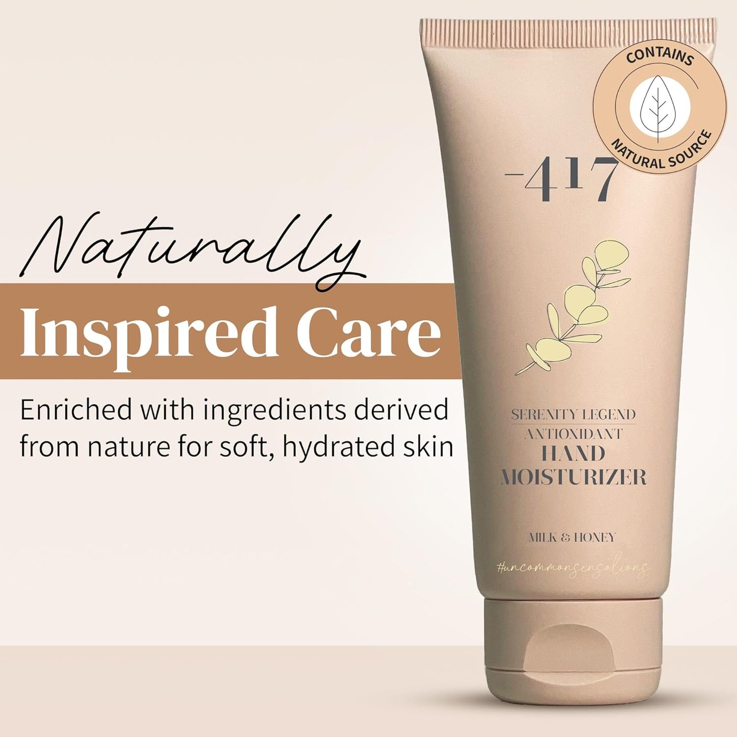 '-417 Minus Milk & Honey Hand Moisturizer: Nourishing Anti-Oxidant Rich