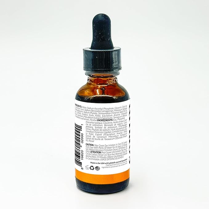 artnaturals Anti-Aging Vitamin C Serum - (1 Fl Oz / 30ml) - with Hyaluronic Acid and Vit E - Wrinkle Repairs Dark Circles, Fades Age Spots and Sun Damage - Enhanced 20% Vitamin C