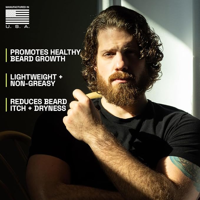 Beardbrand Beard Oil for Men with Jojoba & Vitamin E – Softens Stubble, Conditions Skin & Promotes Beard Growth | Sandalwood & Cedar Oil Scent | 2 fl oz