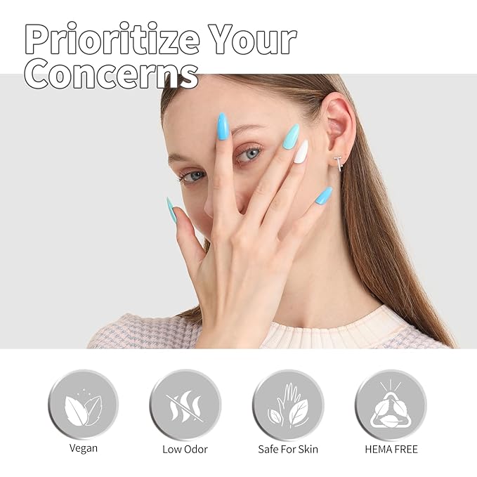 CANNI CC2 Gel Nail Polish Set, 30 Pcs 9ml White Pink Nude Blue Pastel Gel Polish Kit Soak Off LED Natural Nail Polish Set Nail Art Starter Manicure Salon DIY at Home