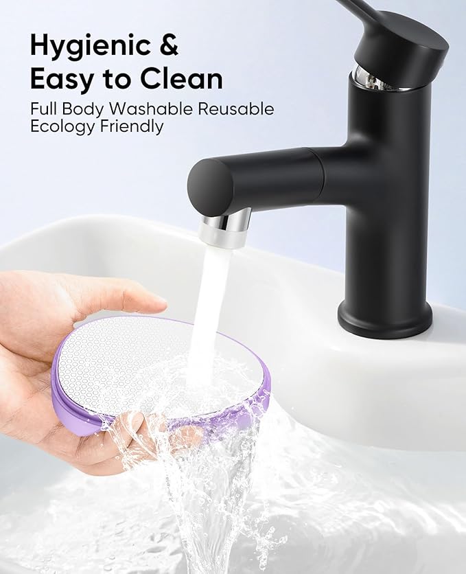 Crystal Hair Eraser for Women and Men, Reusable Crystal Hair Remover Magic Painless Exfoliation Hair Removal Tool, Magic Hair Eraser Device for Legs Back Arms