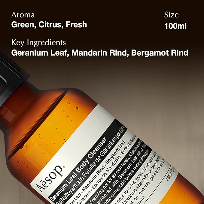 Aesop Congruous Gift Set | Resurrection Aromatique Hand Wash & Balm, Geranium Leaf Body Scrub & Cleanser | Vegan, Cruelty-Free, Paraben-Free | 4 Pc Luxury Self-Care Kit