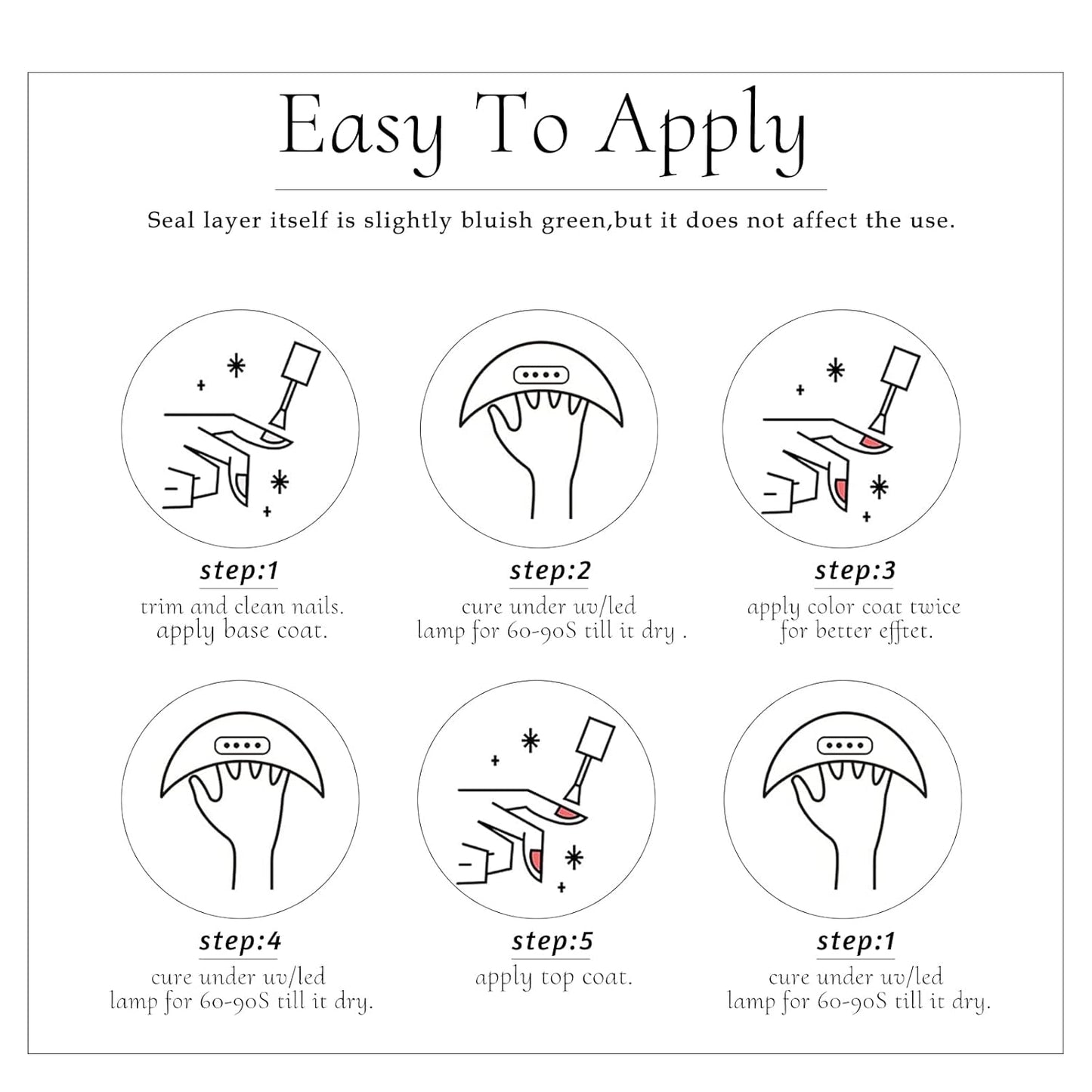 Glow In The Dark Nail Gel Top Coat, Transparent Luminous Universal Top Coat for Any Colors DIY Halloween Nail Art, UV LED Needed Long-lasting Nail Gel(15ml/0.52 fl oz)