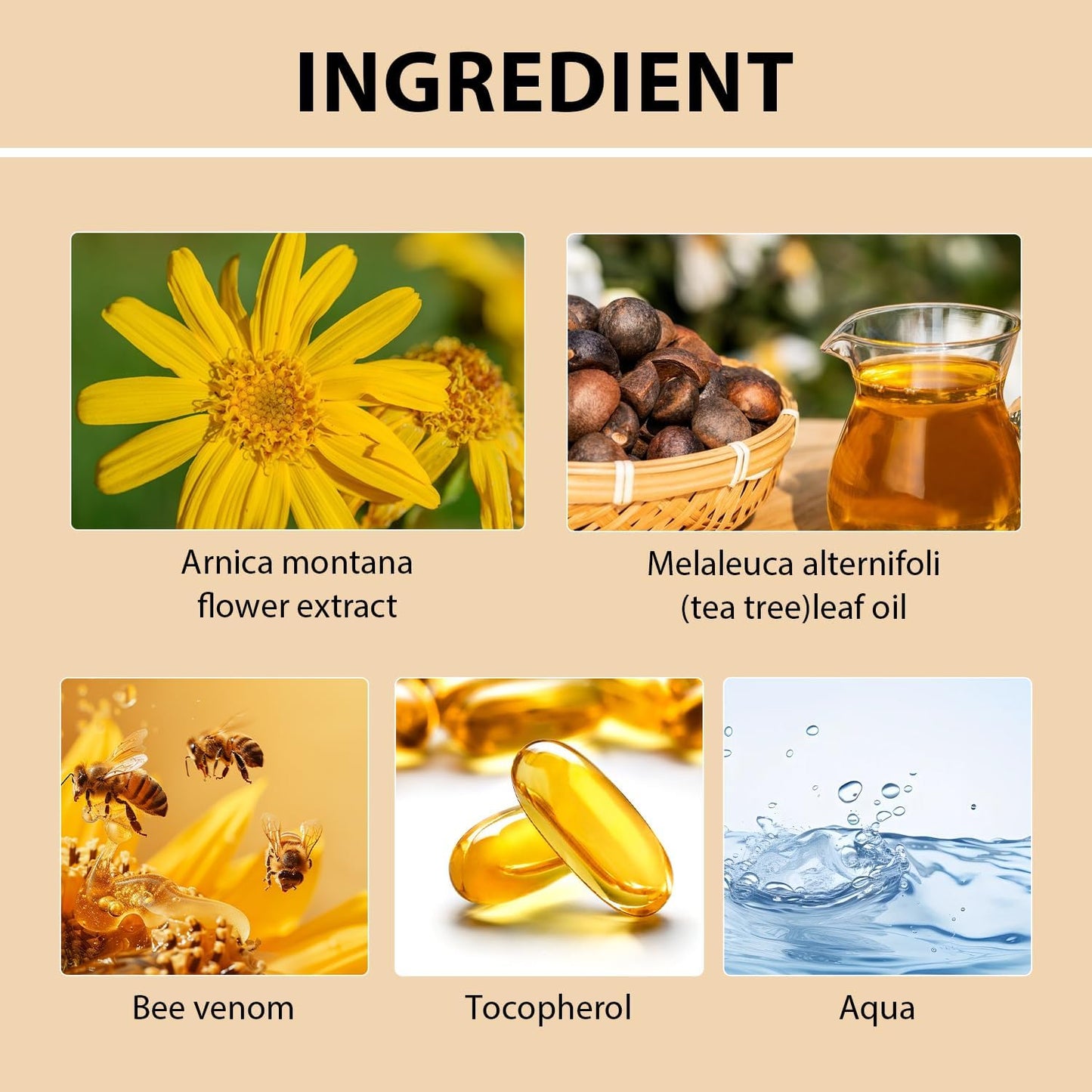 Bee Venom Cream for Removing and Repair, Moisturizing Cream for Men&Women (1Fl Oz)