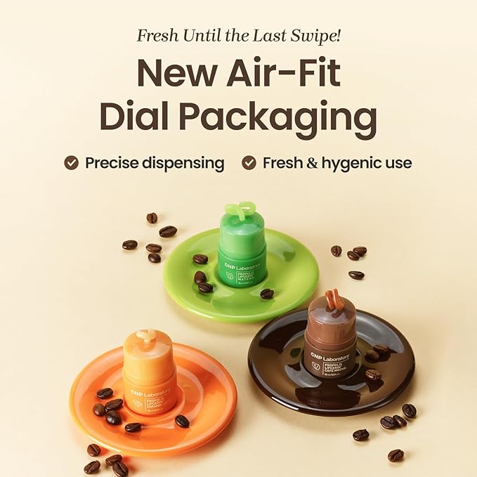 CNP Honey Lip Butter - Propolis Lipcerin™ 05 Caffé Mocha, Café Edition, Hydrating Overnight Manuka Lip Balm & Mask, 12hrs Long-lasting Moisture, Gifts for Women, Korean Skin Care, 0.5 fl.oz.