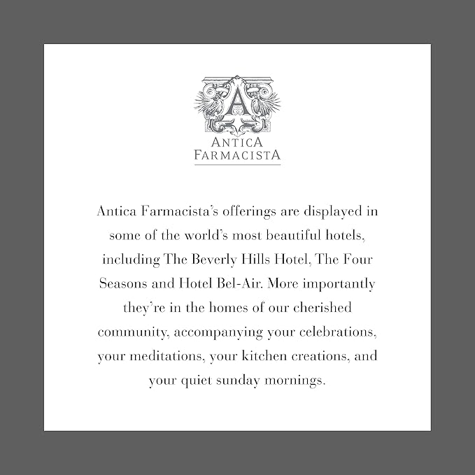 Antica Farmacista Liquid Velvet Acrylic Bath & Body Gift Set - Moisturizing Scented Lotion - Premium Hand Wash - With Silver Tray - Mother's Day Skincare Gift - Hand & Skin Hydration - Liquid Velvet