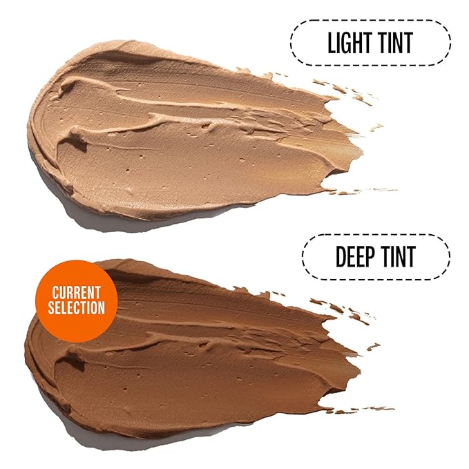 Carpe Primer Face Makeup Base ~New~ Zinc Mineral Sunscreen Face SPF 25 (Deep Tint Primer) Lasting Matte Primer For Oily Skin And Tinted Sunscreen