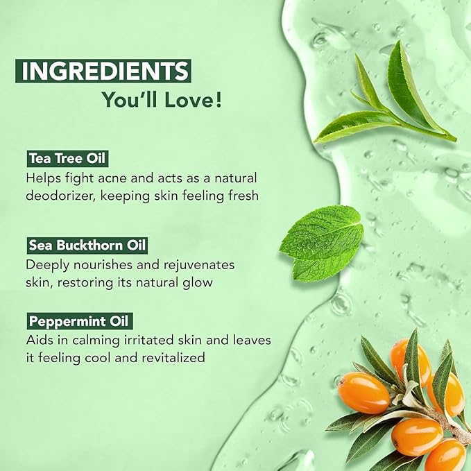 Botanic Hearth Tea Tree Body Wash | 16 Fl Oz | Helps Soothe Itchy, Dry Skin, Body Wash With 100% Pure Tea Tree Oil | Sulfate Free, Paraben Free, For Men And Women Set Of 2