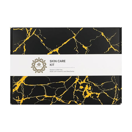 Charcoal 23 Pcs Skin Care Set for Women & Men, Bath and Body Kit, Spa Gift Baskets, Birthday Gifts, Cream, Serum, Face Oil, Sheet Mask, Clay Mask, Bath Bombs, Christmas, Valentines, Mother Day, Dad