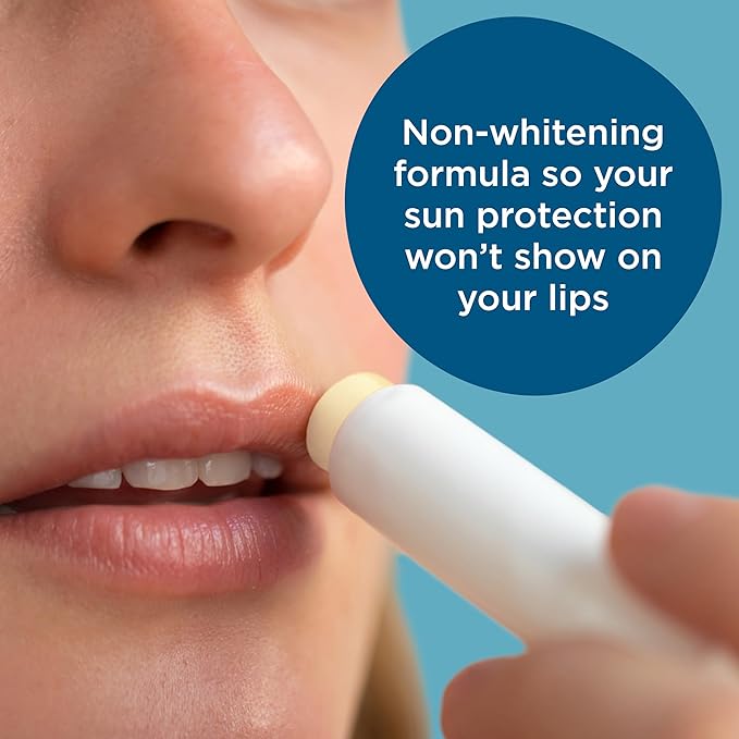 BLUE LIZARD Mineral SPF 15 Lip Balm, 3-Pack: Broad Spectrum Sun Protection, Natural Coconut Flavor, 8 Natural Oils, Infused with Australian Kakadu Plum, Rich in Vitamin C, Vegan, Each Tube 0.13 oz.