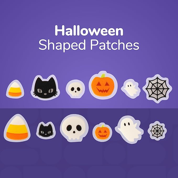 BioSwiss Halloween Pimple Patches, Hydrocolloid Acne Patch for Zits and Blemishes, Face and Skin Stickers, 72 Count