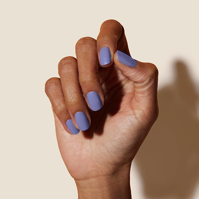 Dazzle Dry Mini Kit 4 Step System - Periwinkle Passion - A deep, muted periwinkle. Full coverage cream. (5 Piece Kit / 5 Manicures)