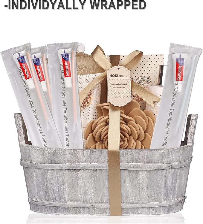 50 Pack Disposable Toothbrushes with Toothpaste, Individually Wrapped Disposable Toothbrushes Bulk Toothbrushes Soft Bristle Manual Disposable Travel Toothbrush Kit