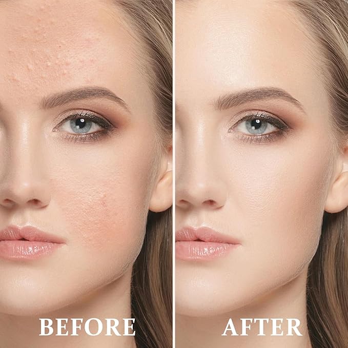 AirBrush Foundation Spray Set, Spray Foundation Makeup and Hydrating Face Air Primer Kit, Longwear Waterproof Liquid Matte Foundation Mist for Flawless Look (04 Porcelain)