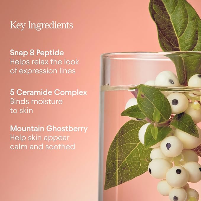 ALPYN Mini Barrier Repair Cream - Super Peptides & Ghostberry Moisturizer for Eczema I Deep Wrinkle Repair I Calm & Soothe Against Redness & Irritation - 0.5 oz / 15 ml