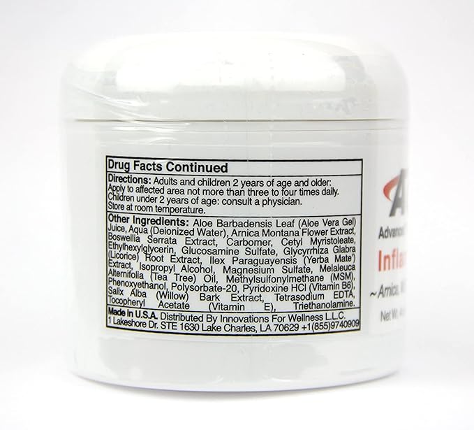 AcuPlus - Advanced Pain Relief Topical Anti Inflammatory Cream to Soothe Muscle & Joint Pain - Arthritis, Bursitis, & Tendonitis - Fast-Acting Formula with Natural Ingredients - 4 oz. each, Pack of 3