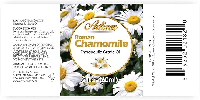 Artizen 2oz Oils - Chamomile Roman Essential Oil - 2 Fluid Ounces