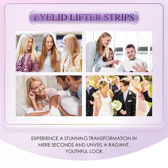 720PCS Invisible Eyelid Tape - Eyelid Lifter Strips - Eyelid Tape for Hooded Eyes Invisible, Instantly lifts loose Skin Around The Eyes Without Surgery, Creating Deep, Natural-looking Eyelids Easily