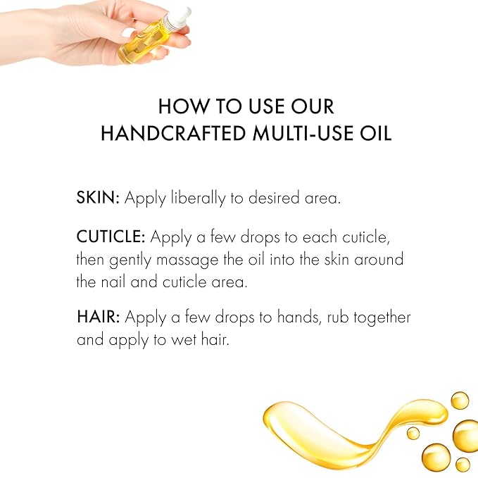 Chocolate Sugar Cookie Body Oil: Moisturizing Body Oil for Soft, Glowing Skin with Almond & Jojoba Oil (4 fl oz)