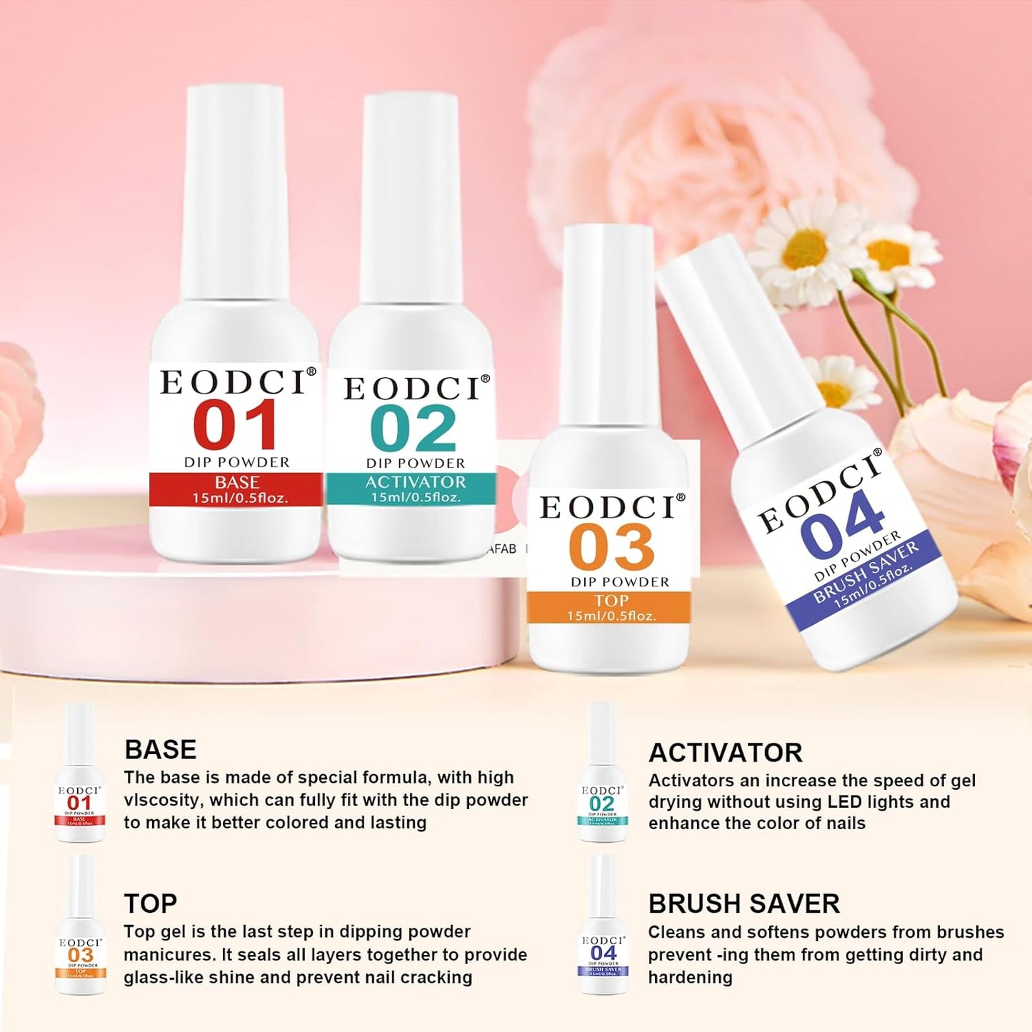 31 Pcs Dip Powder Nail Kit, 20 Colors Glitter Nude Pink Green Gray Dip Powder Liquid Set with Top/Base Coat Activator for French Nails Art Manicure DIY Salon, No Needed Nail Lamp Curing