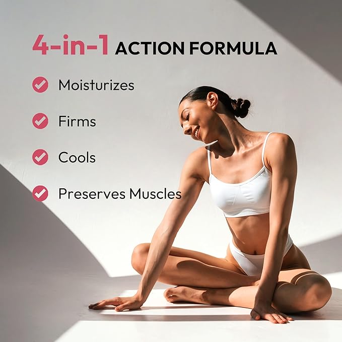 Sculpt Muscle Maintenance Body Cream - Shaped & Balanced Body Muscle Retention Cream - Safe Lose Fat Without Yo-Yo Effect, Post Workout, 200ml, Topical Analgesic for Muscle