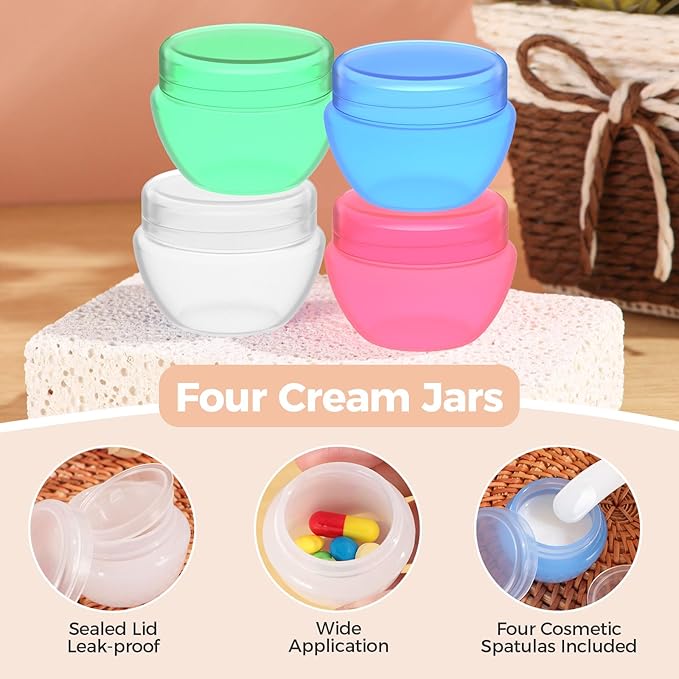 19 Packs Travel Bottles for Toiletries, Silicone Travel Size Toiletries, TSA Approved Travel Essentials, Leak Proof Travel Size Containers for Shampoo Conditioner Lotion