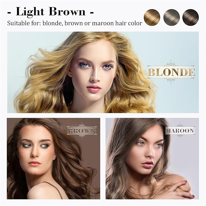 3D Waterproof Microblading Eyebrow Pen 4 Fork Tip Tattoo Pencil, Long-Lasting Brow Microfilling Eyebrow Pen, Easy to Use Microblade Eyebrow Pencil Eyebrow Brush (Light Brown)