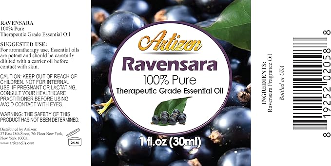 Artizen 30ml Oils - Ravensara Essential Oil - 1 Fluid Ounce