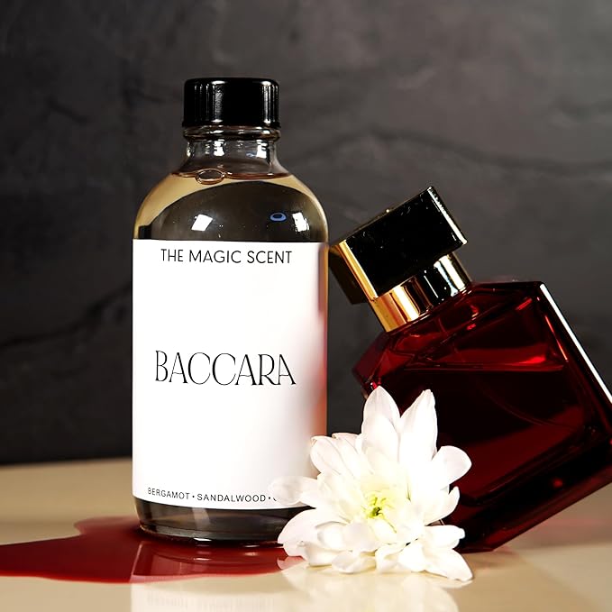 Baccara Diffuser Oil - Hotel & Home Luxury Scents Inspired by Baccarat Rouge - Diffuser Oil Scents for Home Designed for Use in All Diffusers - 8.5 fl oz, 250 mL