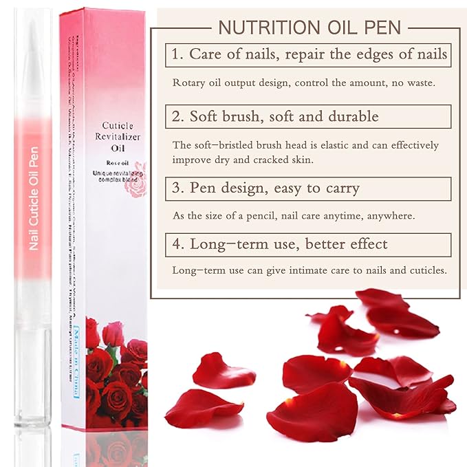 28Pcs Nail Cuticle Oils Nutrition Oil Pen Nail Nourishment Pens 28 Smell Cuticle Revitalizer for Agnail Nourish Skin NailCare (28pcs)