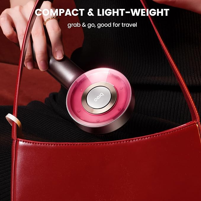 Breo Scalp3 Scalp Massaging Brush, Shiatsu Hair & Scalp Massager with IPX7 Waterproof, Cordless & Portable, Electric for Head, Home Relaxation