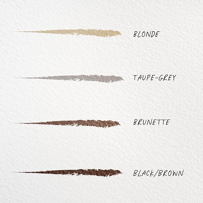 Wunderbrow Micro-Classic Brow Pencil, 2.5mm tip for precision filling, Sharpener Included, Vegan and Cruelty Free (Brunette)