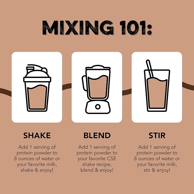 Clean Simple Eats Whey Protein Powder, Chocolate Brownie Batter Flavor Naturally Sweetened, 100% Grass Fed Protein Powder with Digestive Enzymes & No Artificial Ingredients, Gluten Free, 30 Servings