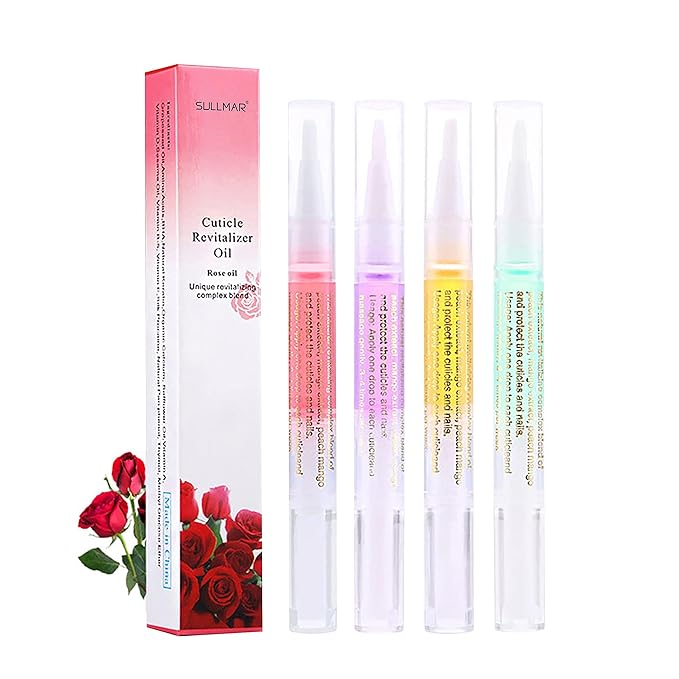 4pcs Cuticle Oil Cuticle Pen Cuticle Pen Nail Nutrition Oil Repair Nail Care Essential Oil Moist Cuticle Oil Pen for Nails cuticle oil