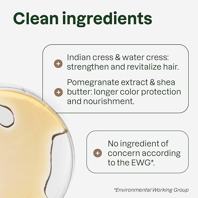 ATTITUDE Colorlast Shampoo, Patchouli and Black Pepper, EWG Verified with Essential Oils, Vegan & Plant-Based, Aluminum Bottle, For Color Treated Hair, 16 Fl Oz