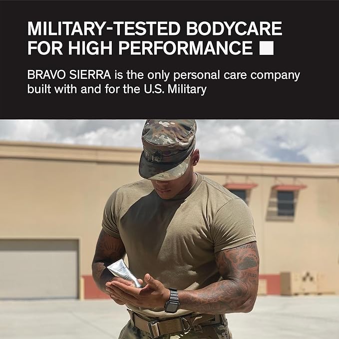 Aluminum-Free Deodorant for Men by Bravo Sierra, 2-Pack -Contains Natural Ingredients – Long Lasting All-Day Odor and Sweat Protection -Tonka Bean and Lemon, 3.2 oz -Paraben-Free, Vegan & Cruelty-Free