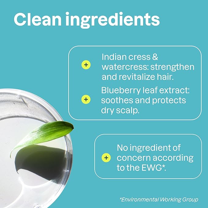 ATTITUDE Extra Gentle Hair Shampoo, EWG Verified, Soothes Dry Scalp, Naturally Derived Ingredients, Vegan and Plant Based, Unscented, 16 Fl Oz