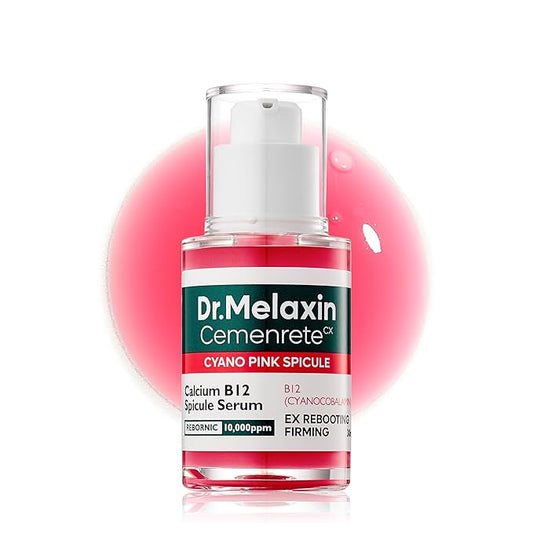 Cemenrete Cyano Pink Spicule Serum with Calcium, pore tightening refines pores tightening serum 1.01 fl. oz.