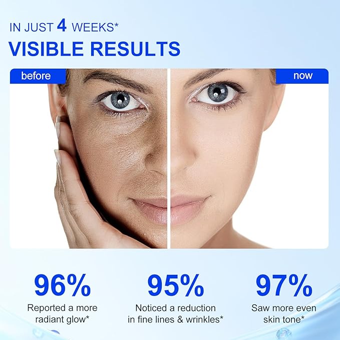 100% Pure Hyaluronic Acid Serum Powder for Face & Skin,DIY Making Hyaluronic Acid Gel Serum,Water Soluble Moisturizing for Skin Care (2 Pack)