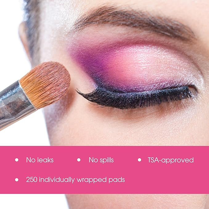 Diamond Wipes Face Cleansing and Waterproof Makeup Remover Wipes, Case of 250 Wipes, Alcohol Free Wipes with Vitamin E