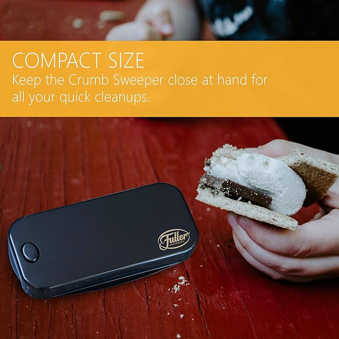 Fuller Brush Premium Table Tidy - Portable Handheld Crumb Remover Sweeps Crumbs & Dry Spills on Fabric Tablecloth Placemats & Tabletop Surfaces Comes in 3 Colors Available in Singles & Packs of 2 or 6