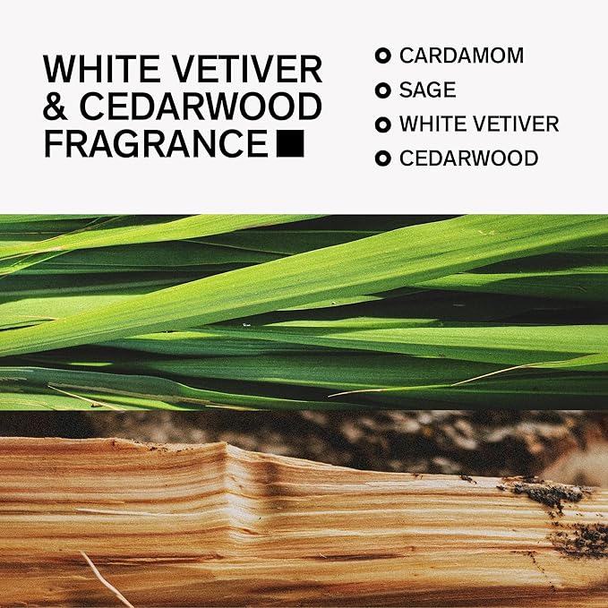 Aluminum-Free Deodorant for Men by Bravo Sierra, 1-Pack-Contains Natural Ingredients–Long Lasting All-Day Odor and Sweat Protection-White Vetiver & Cedarwood, 3.2 oz-Paraben-Free, Vegan & Cruelty-Free