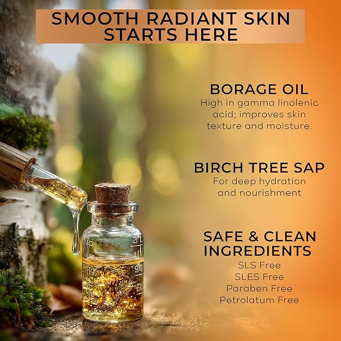 Deep Wrinkle Filler for Face – Collagen-Infused Cream with Birch Tree Sap, Jojoba & Avocado – Targets Fine Lines & Wrinkles – Suitable for All Skin Types – 1.3 fl oz