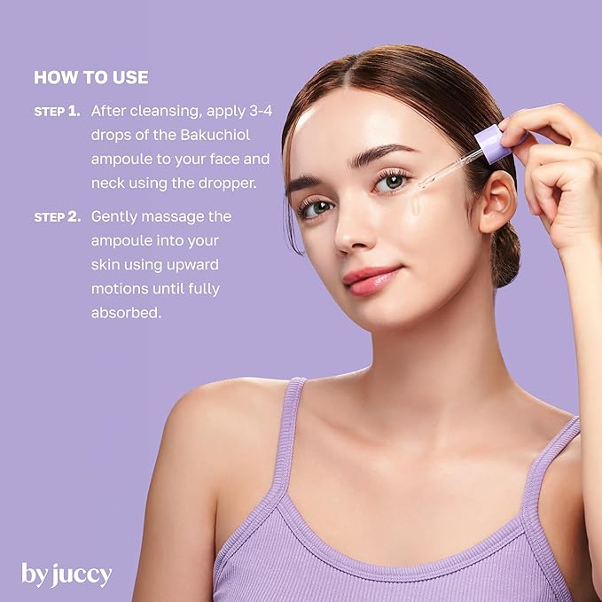 By Juccy Vinoberry Bakuchi-oil 30,000 ppm Firming AmpouleㅣWrinkle-Softening & Texture-Perfecting | Bakuchioil, Viniferatrol, Peptides, Cica | Skin Elasticity&Even Skin ToneㅣKorean Skincare 1.01 Fl.oz