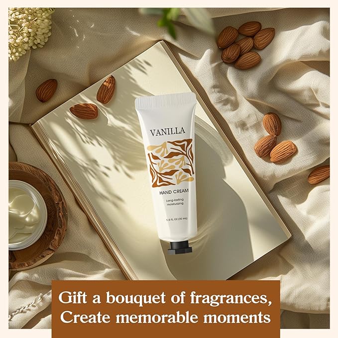 BODY & EARTH # LOVE 48 Pack Hand Cream for Women Gifts Moisturizing Hand Lotion Cream For Dry Hands Bulk Mini Hand Lotion Gift Sets For Mother's Day Valentine's Day Christmas